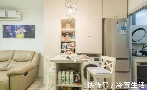 空间|北漂8年才买下一套32㎡小房，厨房只3㎡，海洋风卫生间5㎡