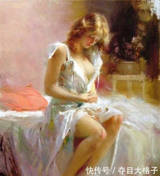 构图|人体油画是最为精妙的创作,女性的柔美温润表达的充满着灵性!