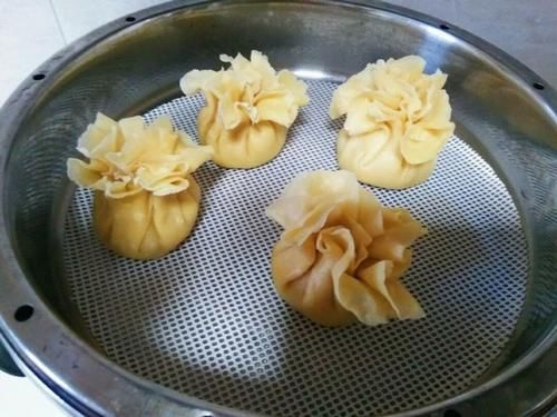 皮薄馅大的烧麦，颜值高味道赞，吃一个营养又健康