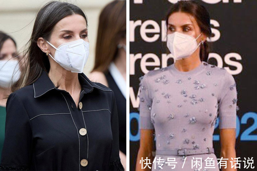 西班牙|西班牙王后染了新发色,穿3年前紧身裙依旧惊艳,48岁仍有曲线美