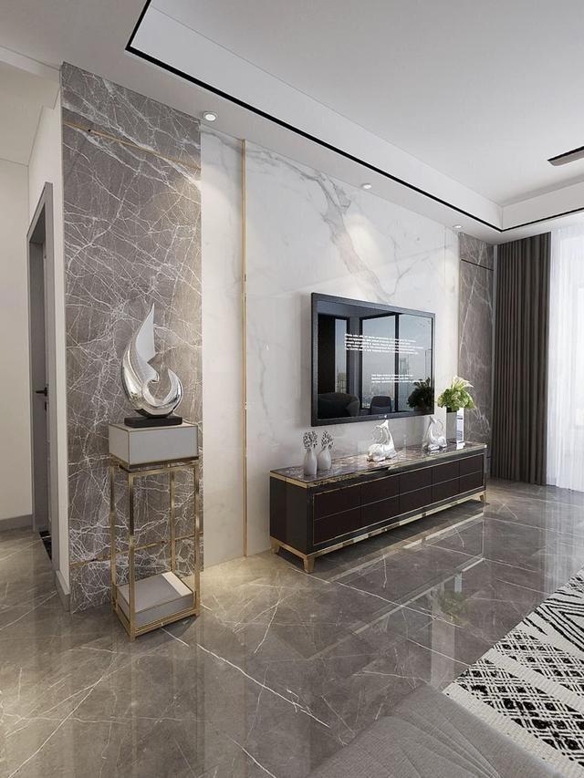 电视柜|电视背景墙怎么做才好看15个造型任你选，每一个都好看