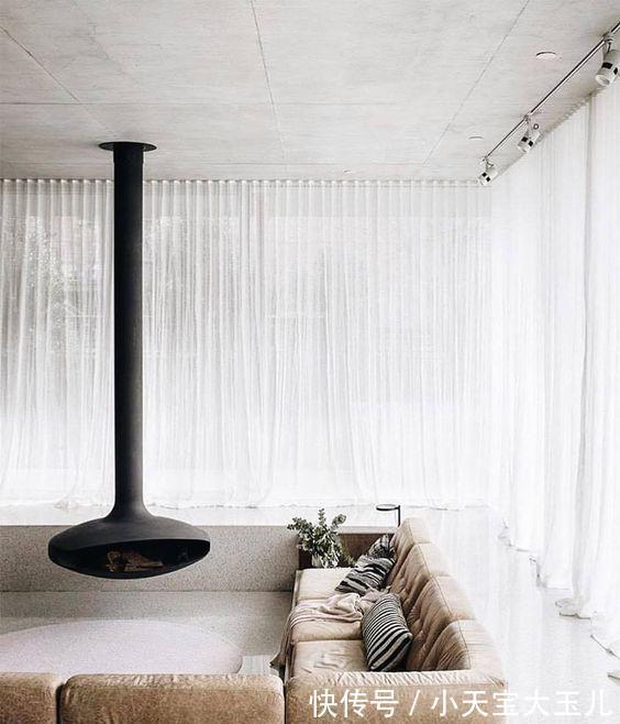 安装|下沉式客厅+壁炉,从国外火到国内,比东北大坑舒服,沙发也省了