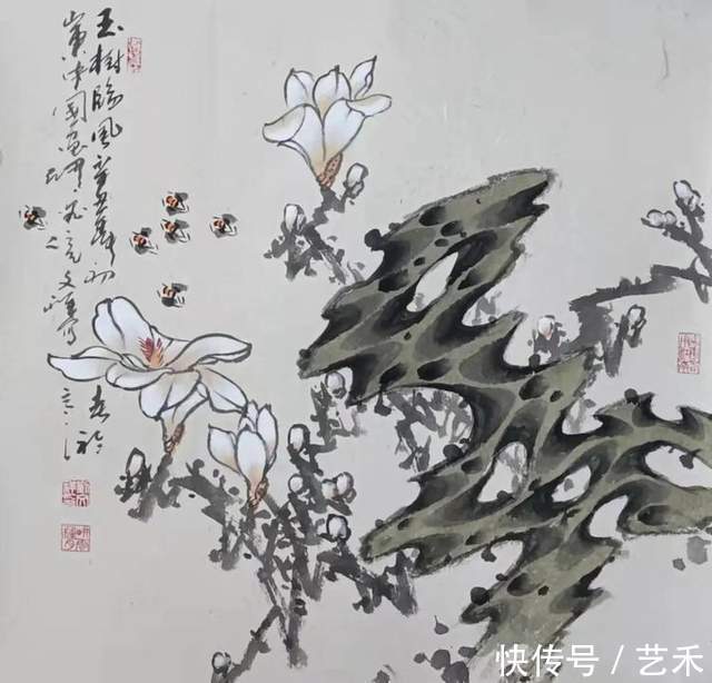 刘文祥&“瓷”时无声胜有声,刘文祥瓷器国画作品欣赏