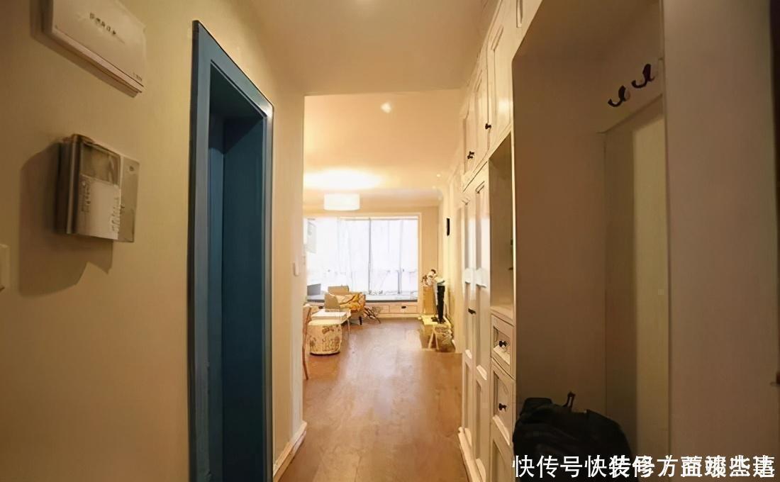 新房|闺蜜家76平新房,一进门鞋柜把人迷住了,阳台榻榻米能当一间房!