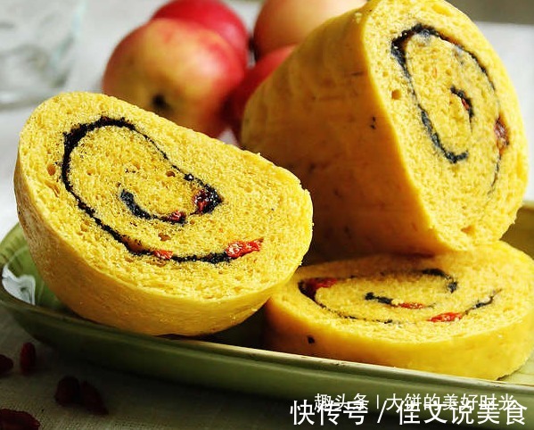 南瓜卷用此法做,比面包松软,比白馒头还好吃,孩子吃到停不下来