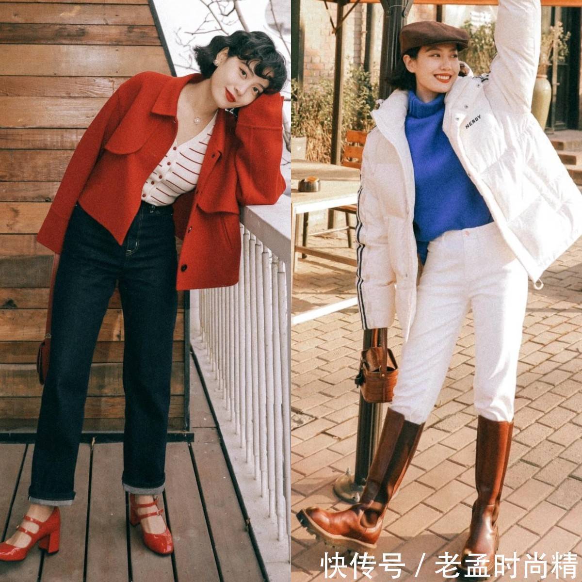背带裤 今年火了“复古风”穿法,时髦摩登还很高级