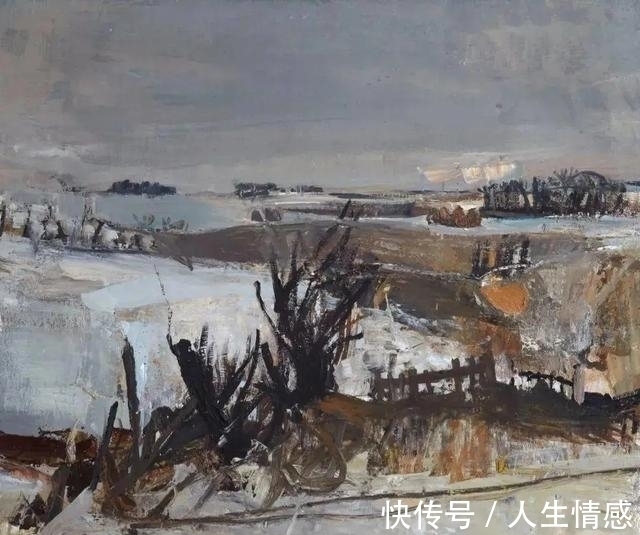 克罗齐#这种表现主义画得真美:英国画家琼·凯瑟琳作品选