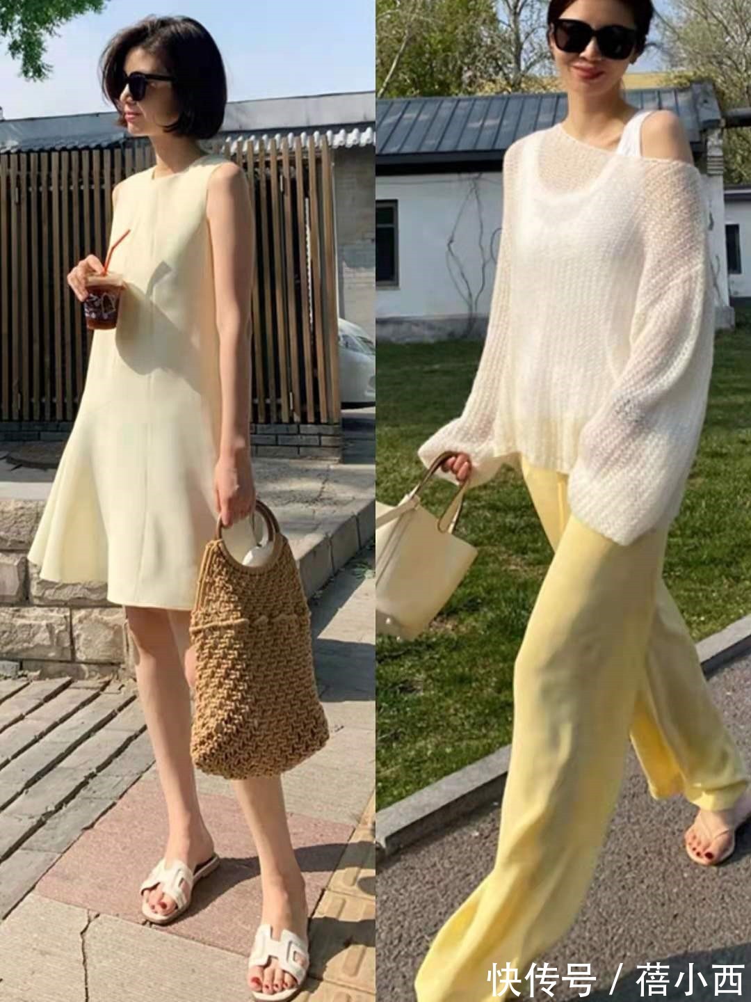 搭配|讲真!穿上彩色极简风的你,一看就是一个有质感的女子,好看极了