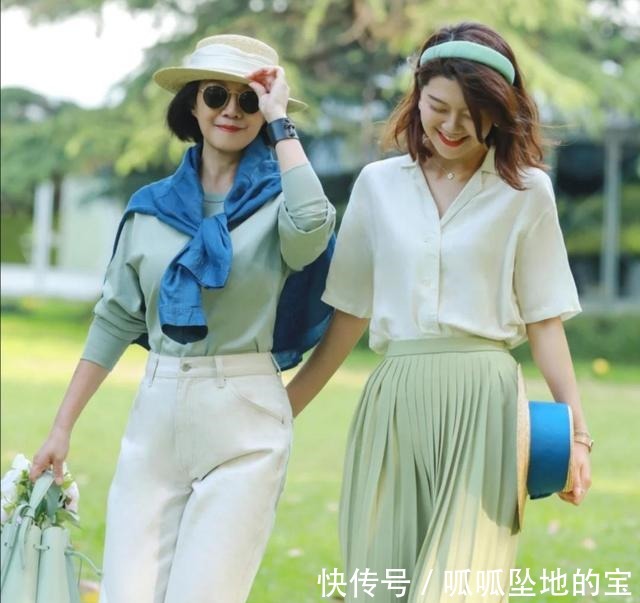 妈妈 别说妈妈穿衣“土气”!跟着这位中年博主学搭配,优雅变老才更美!