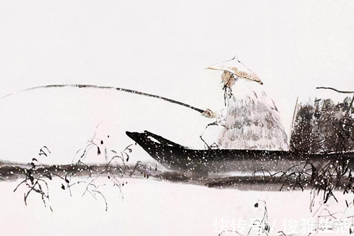 五绝|柳宗元一首五绝,全诗仅用一个“雪”字,就描绘出了天寒地冻之象