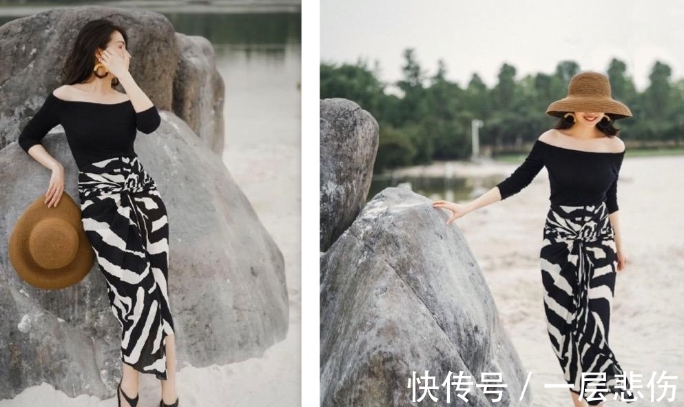 搭配 夏至,这几套极简黑白色搭配时髦又清爽,上班休闲都可以照搬!