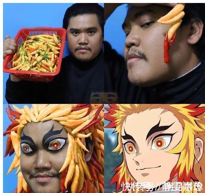 cos|鬼灭之刃惨遭泰国小哥毒手,究极廉价COS粉碎次元壁,看过都说厉害!