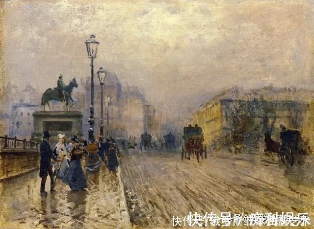 de&意大利大画家德·尼蒂斯的油画作品，莫名的好看，耐看，非常喜欢