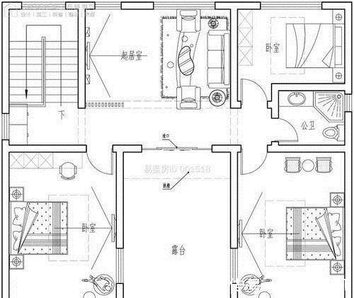 新中式|11.3×11.7米新中式四层别墅，4个客厅这样的户型喜欢吗