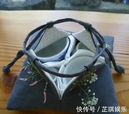束口袋也能这么美,旧衣服就能做!旧物改造DIY手工布艺附教程