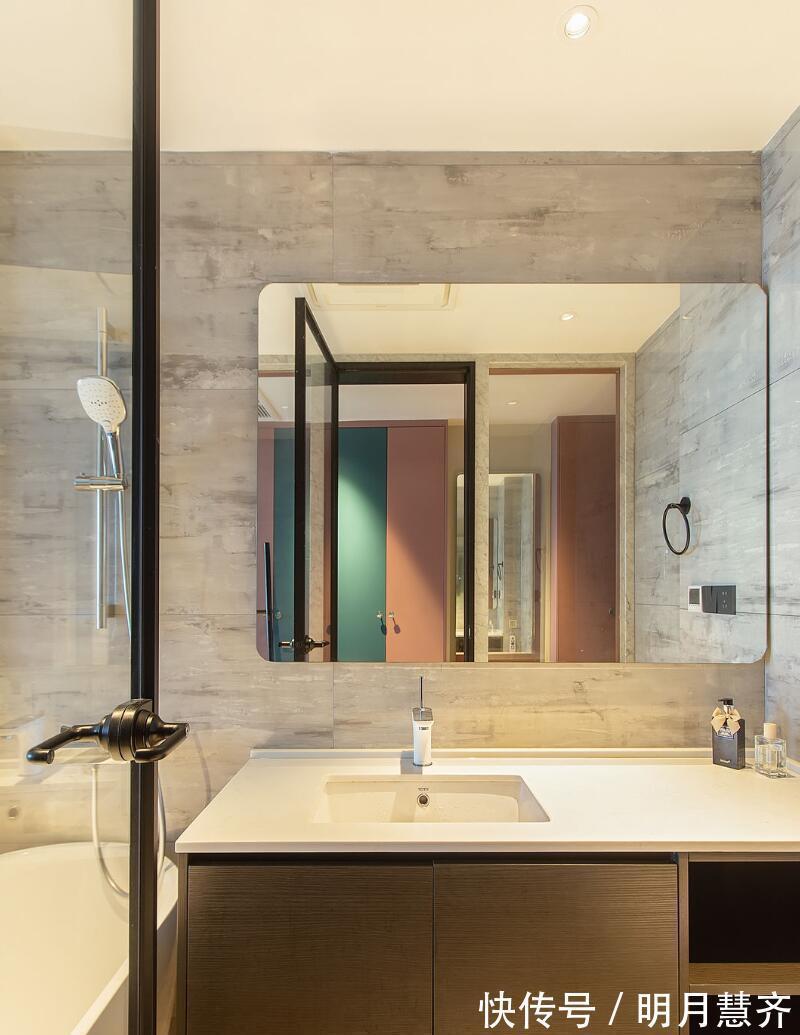 卧室|这应该是最美的撞色设计了,全屋没有丝毫的俗气,反而很精致