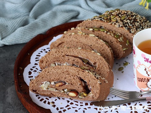 手把手|想吃面包不用买,手把手教你做全麦面包,粗粮细作热量低,好吃