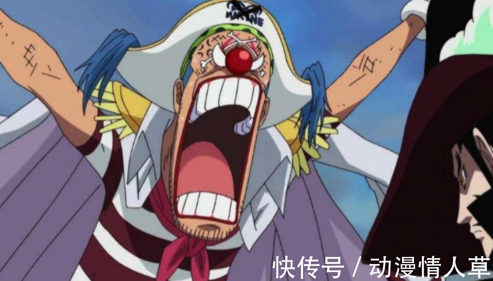女帝|海贼王变成“大逃杀”,女帝勉强逃生,巴基直接躺赢!