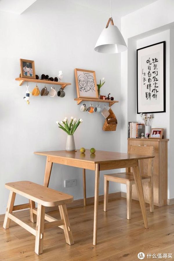 次卧书房|再买房,我一定学他家坚持去电视墙化,卧室书房合二为一,太实用了