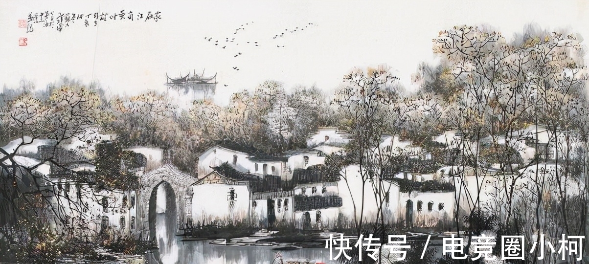 野水@两首精彩绝伦的题画诗,画没流传下来,诗却成为千古绝唱