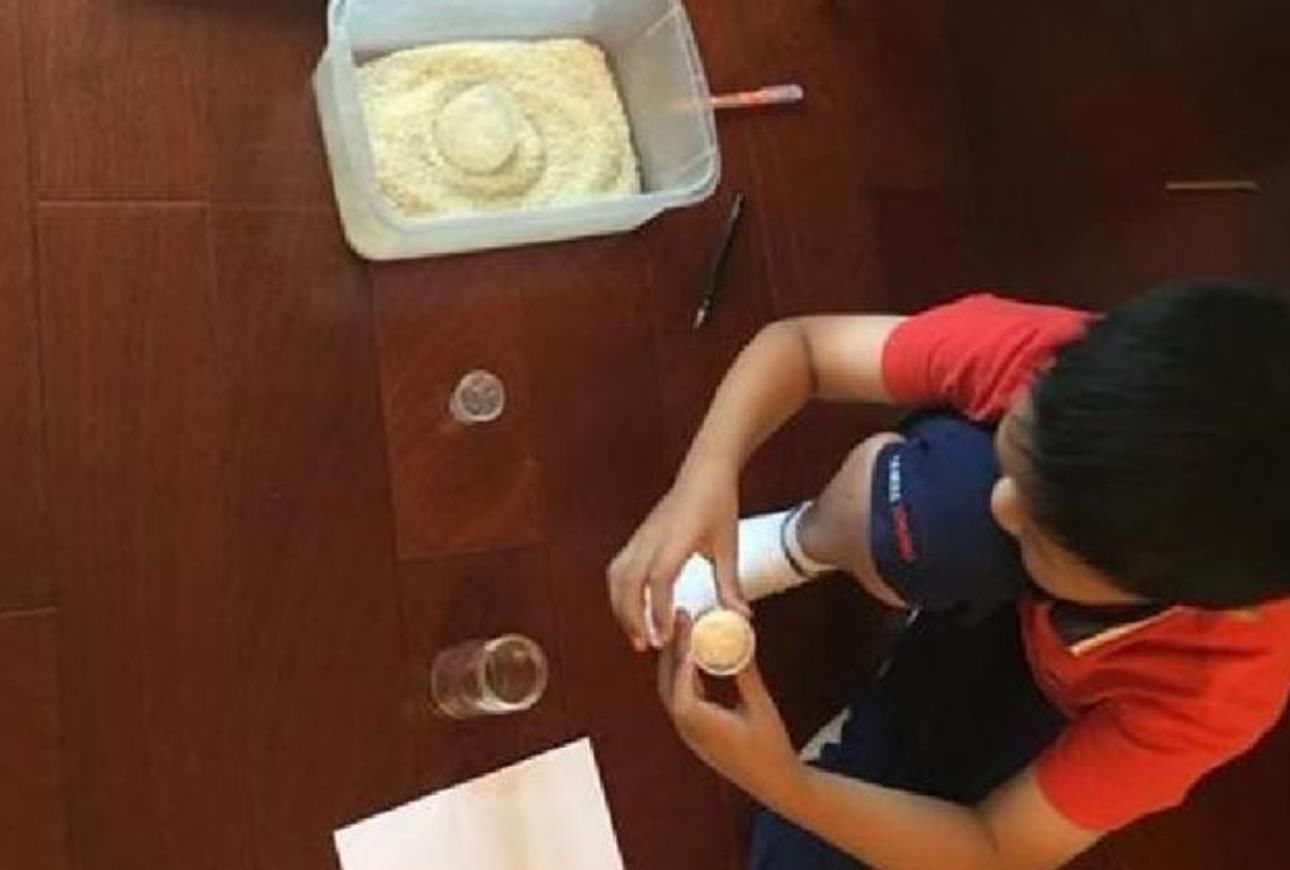 娃数|“老师让带1万颗豆”, 宝妈陪娃数到半夜,质问老师反遭“打脸”