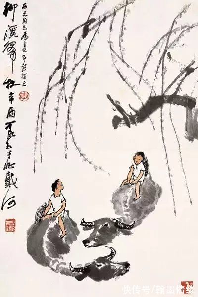 毛驴&中国10大国画名家顶尖之作，堪称一绝