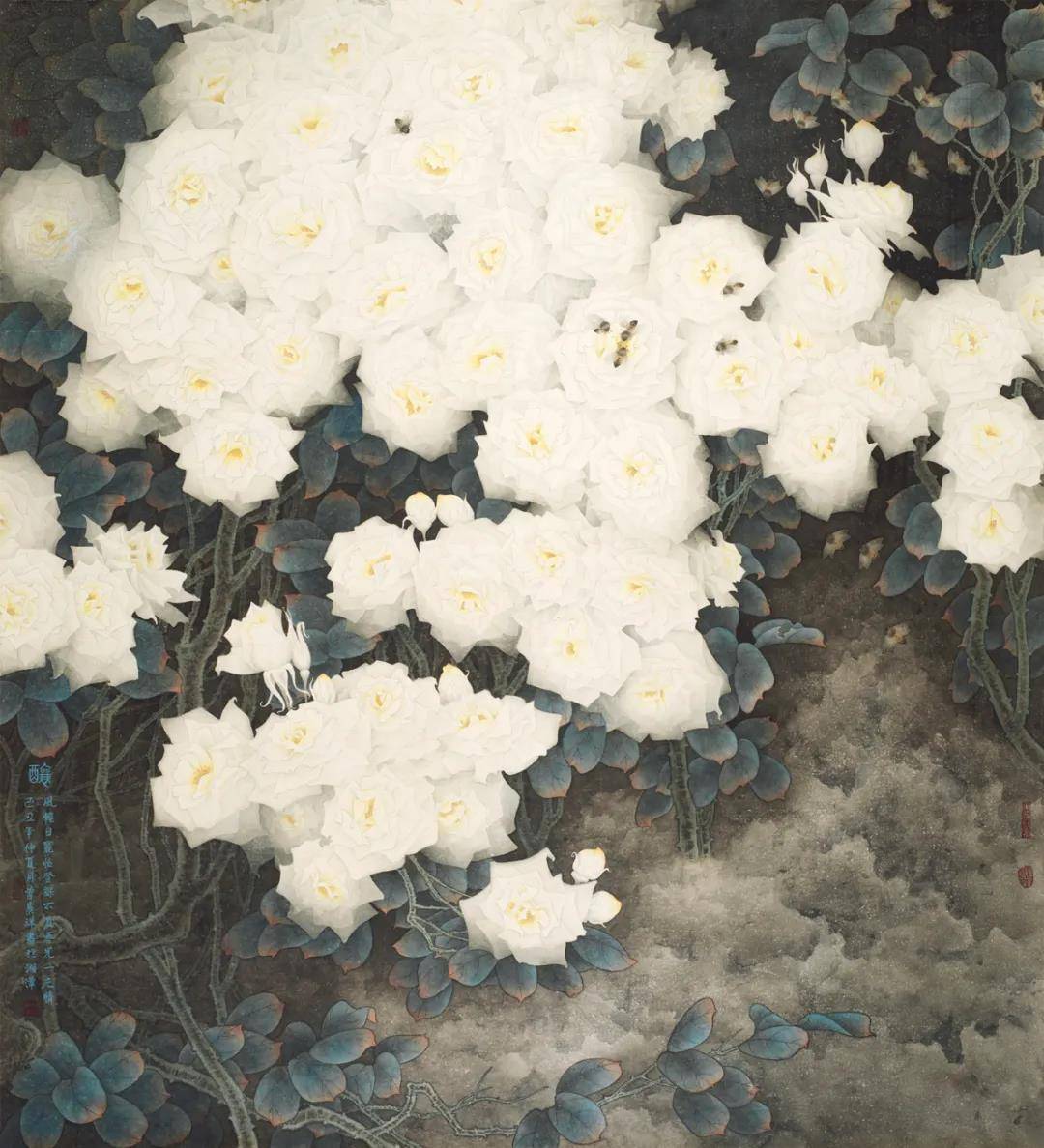 湘潭师范学院!翰墨丹青展风采——画家曾景祥花鸟画作品欣赏