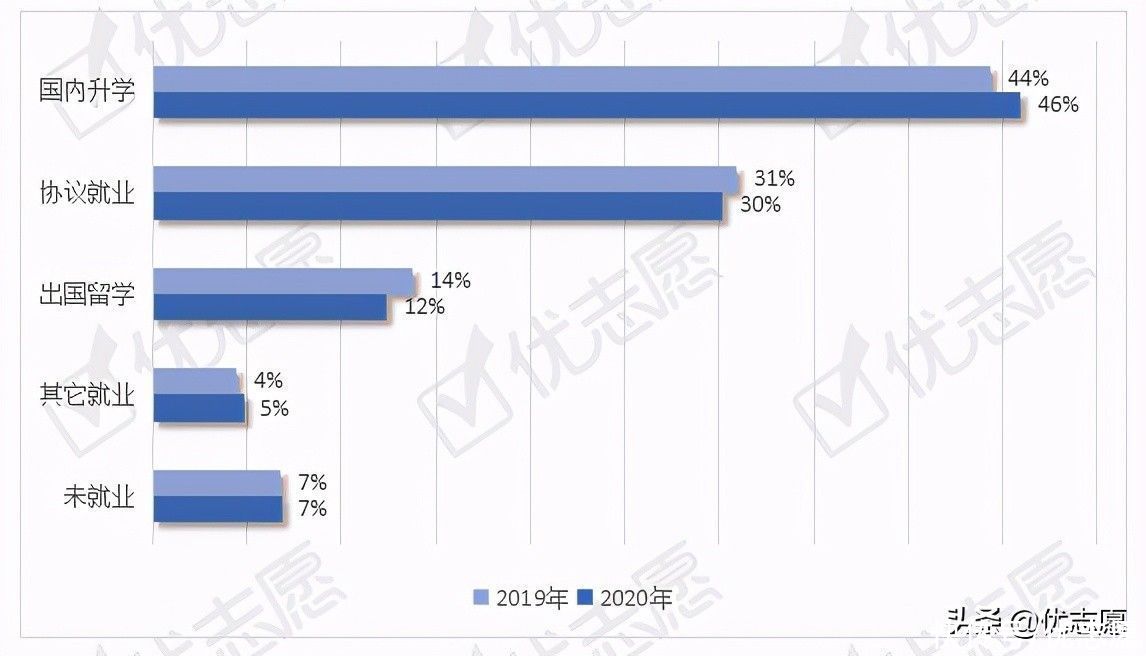 华科|华中科技大学本科生就业流向波动分析：投身教育行业人数大幅增加