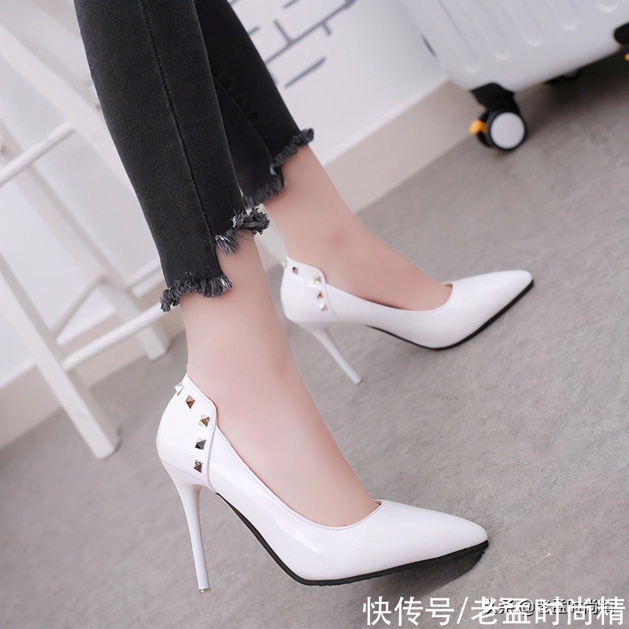 脚部|尖头细跟高跟鞋,即刻拥有高挑的身材,难道你不喜欢?