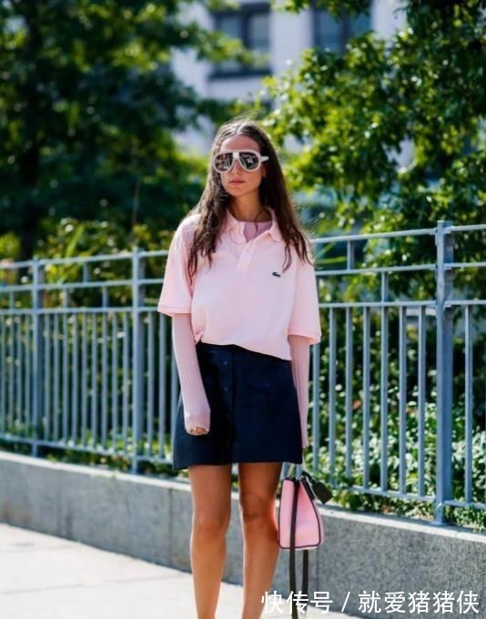 气质 T恤过于随意,衬衣太呆板不妨试试POLO衫的穿搭,气质太绝了