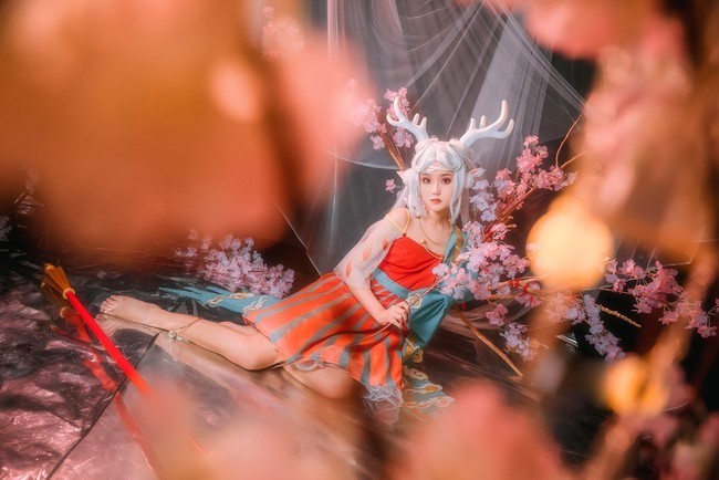 神鹿|cos:瑶-遇见神鹿,林中的小可爱