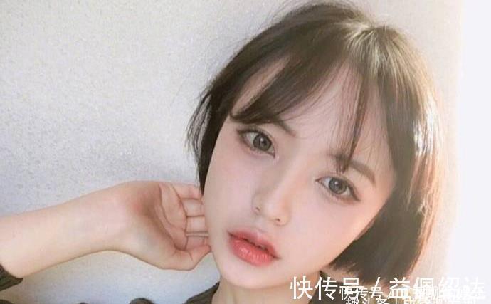 修饰|长脸最适合的9款短发,简约时尚好打理,精致优雅又有女人味