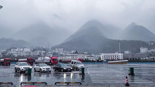 马桥镇|自驾保康尧治河，雪行高山峡谷，发现一幅水墨丹青