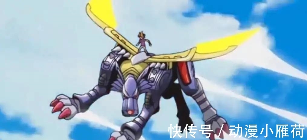 音速兽|新数码宝贝:一匹狼和一辆摩托车的友情,钢铁加鲁鲁进化太敷衍!