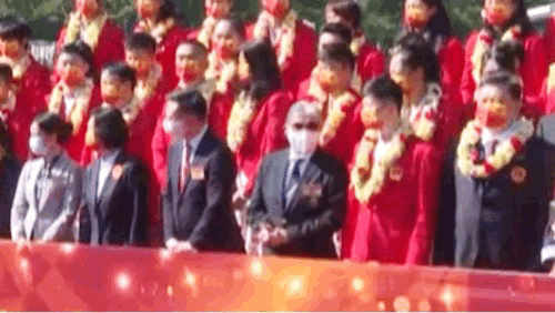 许昕|奥运天团燃爆东方之珠，苏炳添秀粤语，郭晶晶公公握手马龙