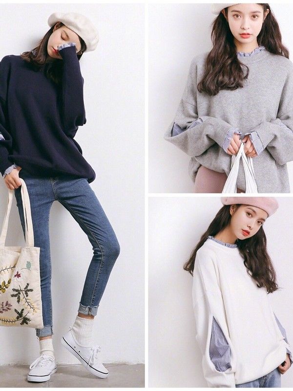 又到了穿毛衣的季节，如何穿出气质很重要，3种穿搭范本值得借鉴