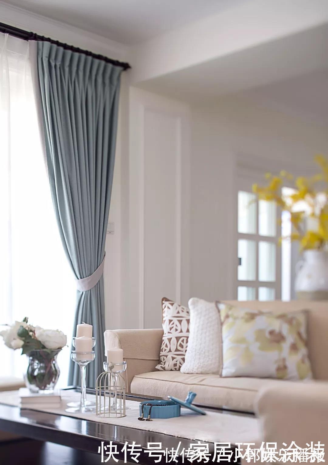 新房|130平的美式新房,预算25万设计费就花了一万,效果很值!