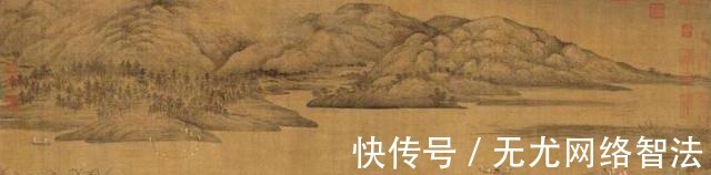 潇湘图@他被称为南派山水画鼻祖,一幅《溪岸图》虽价值连城,却不在中国