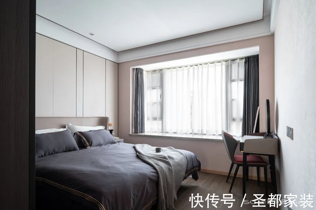 竹木|128㎡现代风格亲子宅案例，竹木纤维板+逆天收纳，实名慕了