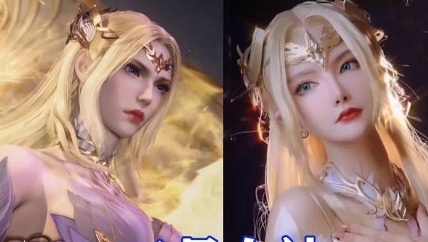 次元壁|斗罗大陆:六大女神COS千仞雪,成功击碎次元壁,六号女神瞩目!