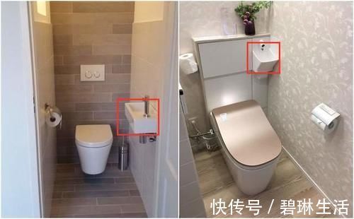 巴掌|连着马桶的15公分宽洗手池又火了,日本家家都装,省水省钱省地