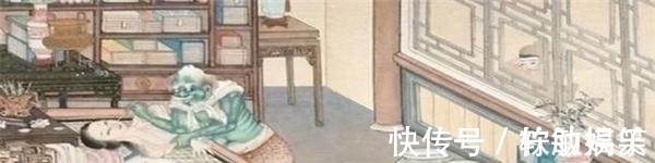 聊斋志异$清朝名画“女鬼图”,放大后才知她在干啥?你敢细看吗?