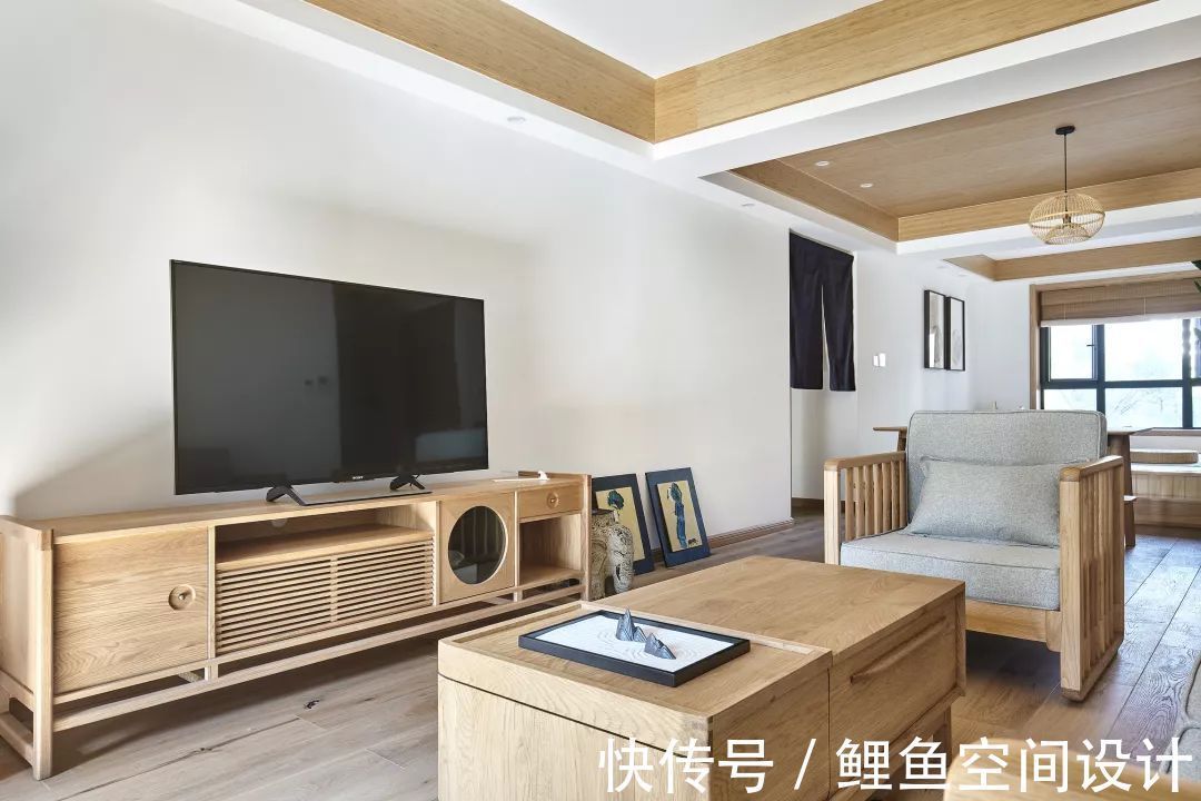 木质|131平的日式风三房,有禅意和文艺范