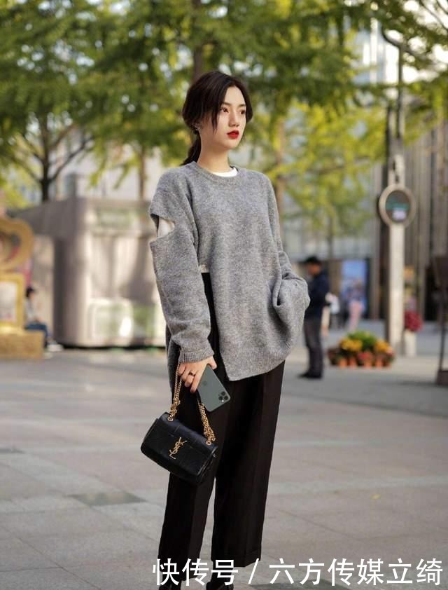 筒裤|同样是直筒裤,为何别人穿显瘦?选对款式是关键,不然容易踩雷