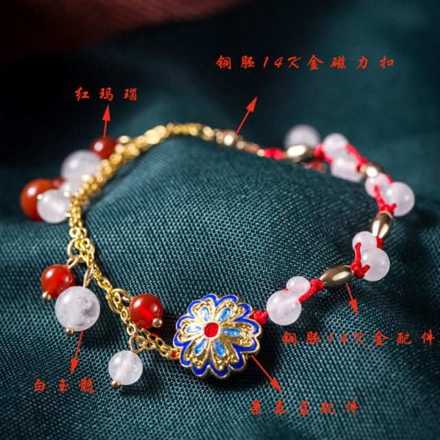 3月新款推荐，4款同款配套手链脚链任您选