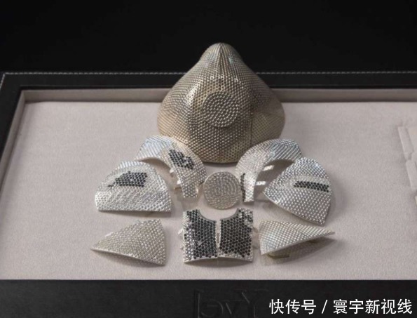 以色列|售价1045万人民币!以色列公司推出珠宝口罩,不仅有黄金还有钻石