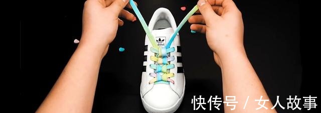 一拉就紧的鞋带系法!