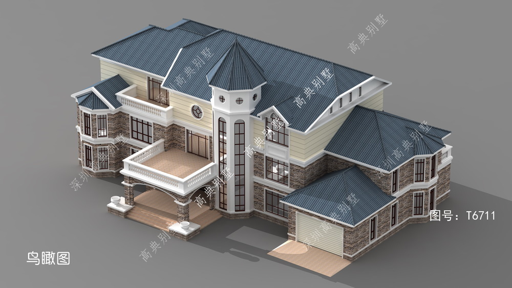 私家车|简欧三层别墅,经典的欧式设计,是全家人都满意的别墅。