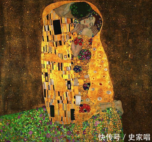 金色@克里姆特的艺术人生:他的绘画强调浓重神圣的金黄色及强烈的感情