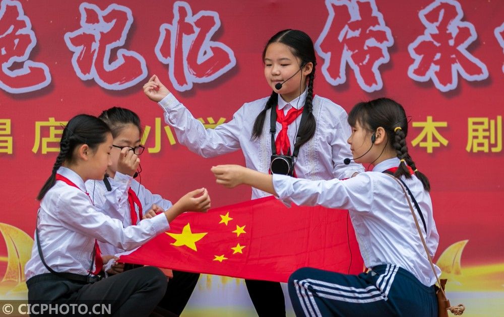 icphoto|内蒙古呼和浩特：编演课本剧 重温红色经典